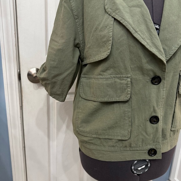 🌟 Frame Olive Green Women's Jacket - Picture 7 of 10
